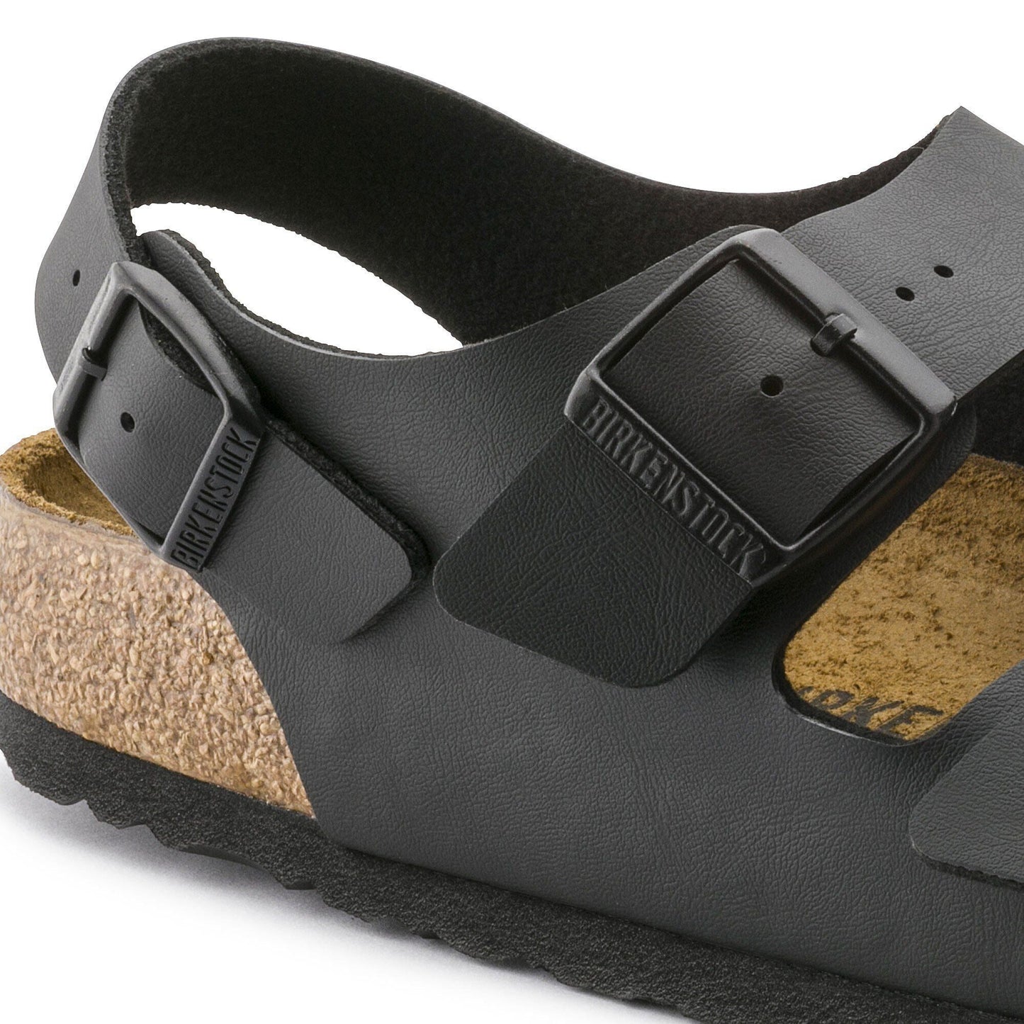 Milano | Birko - Flor | Black - sandals - Birkenstock