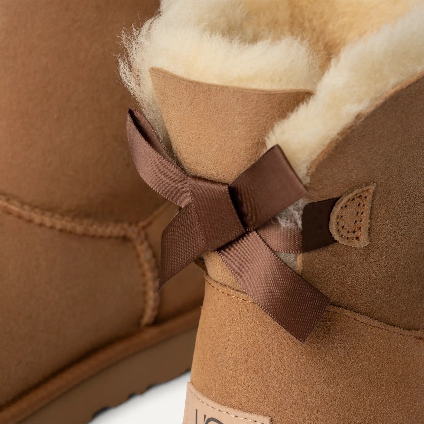Mini Bailey Bow II | Women | Sheepskin | Chestnut - Boot - UGG