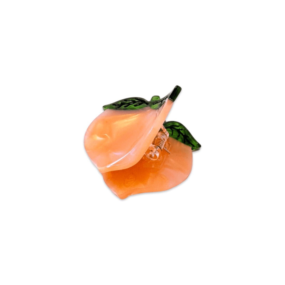 Mini Peach Hair Claw Clip - HAIR - JENNY LEMONS