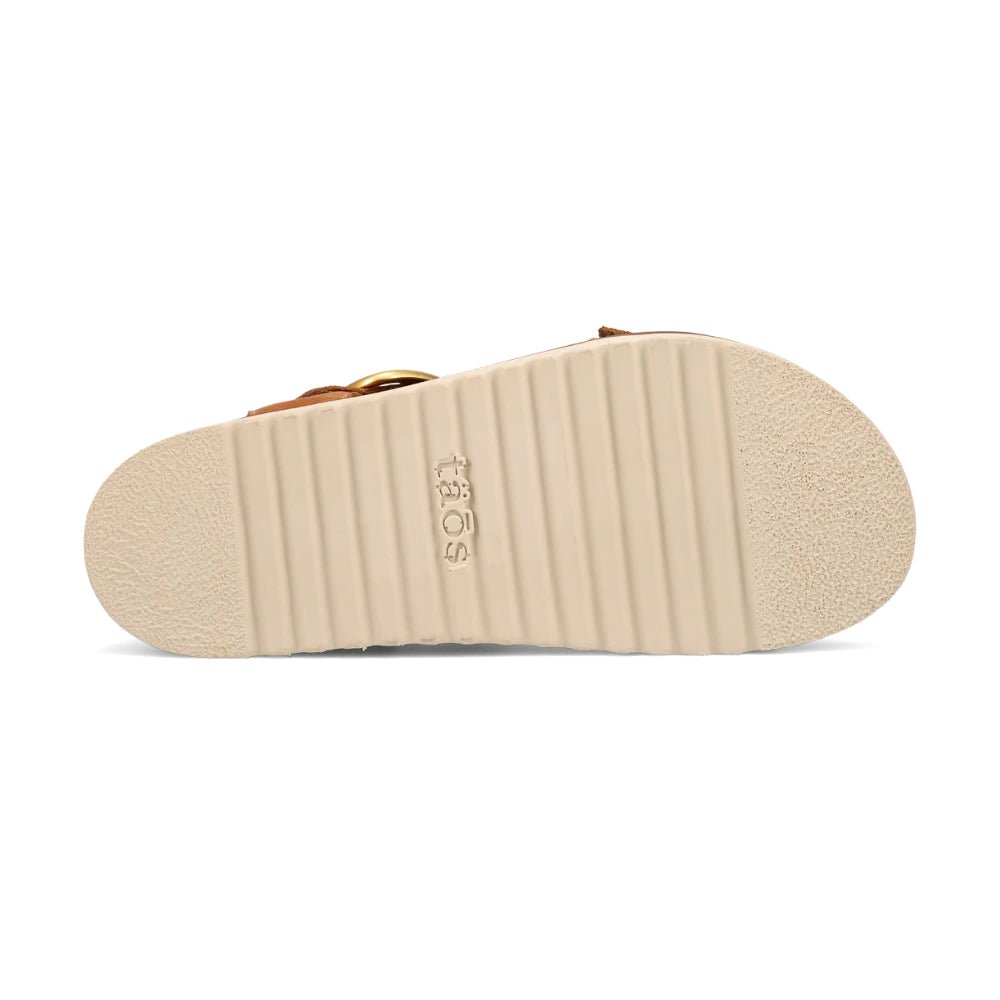 On The Double | Leather | Caramel - sandals - Taos