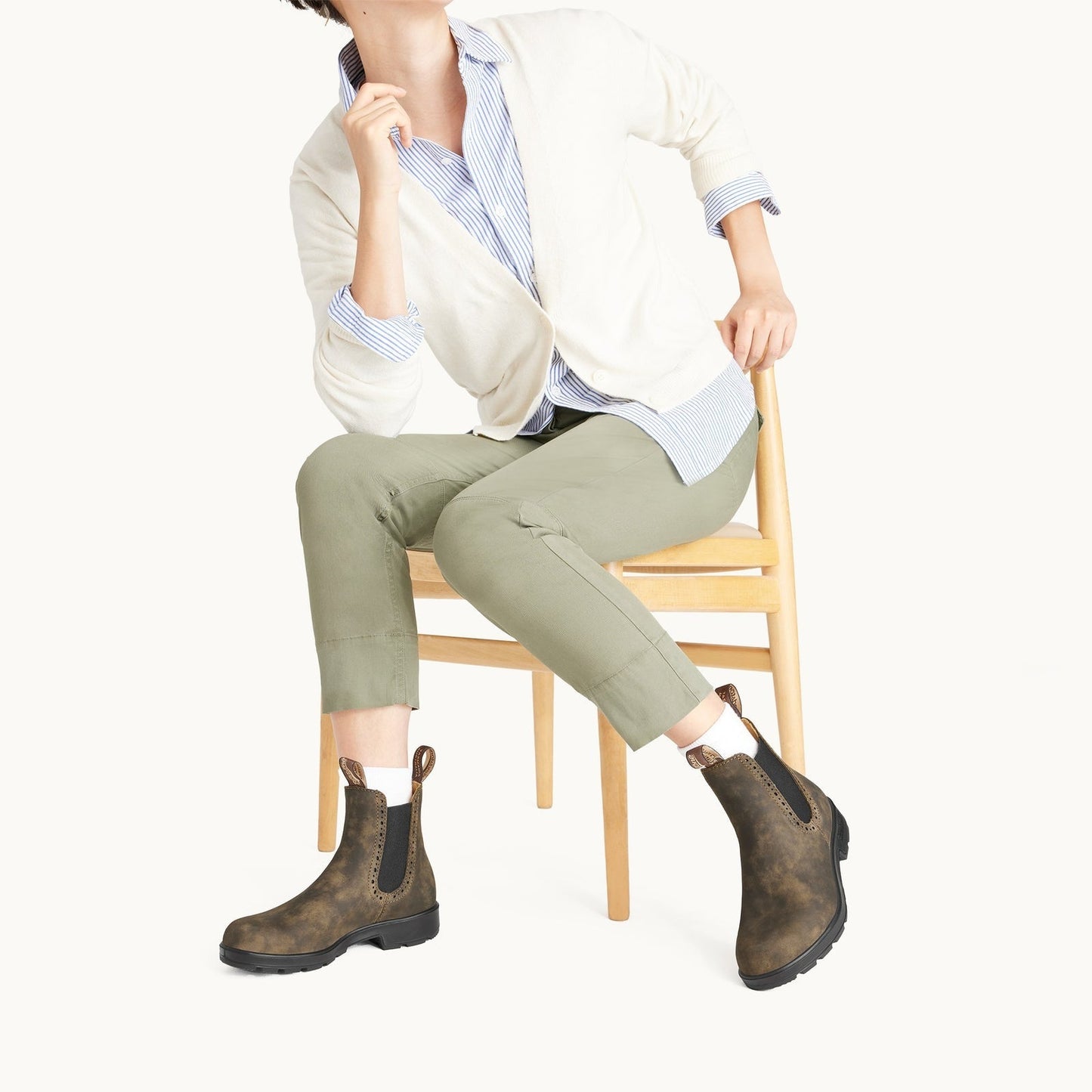 Original High Top Boot 1351 | Women | Leather | Rustic Brown - Boot - BLUNDSTONE