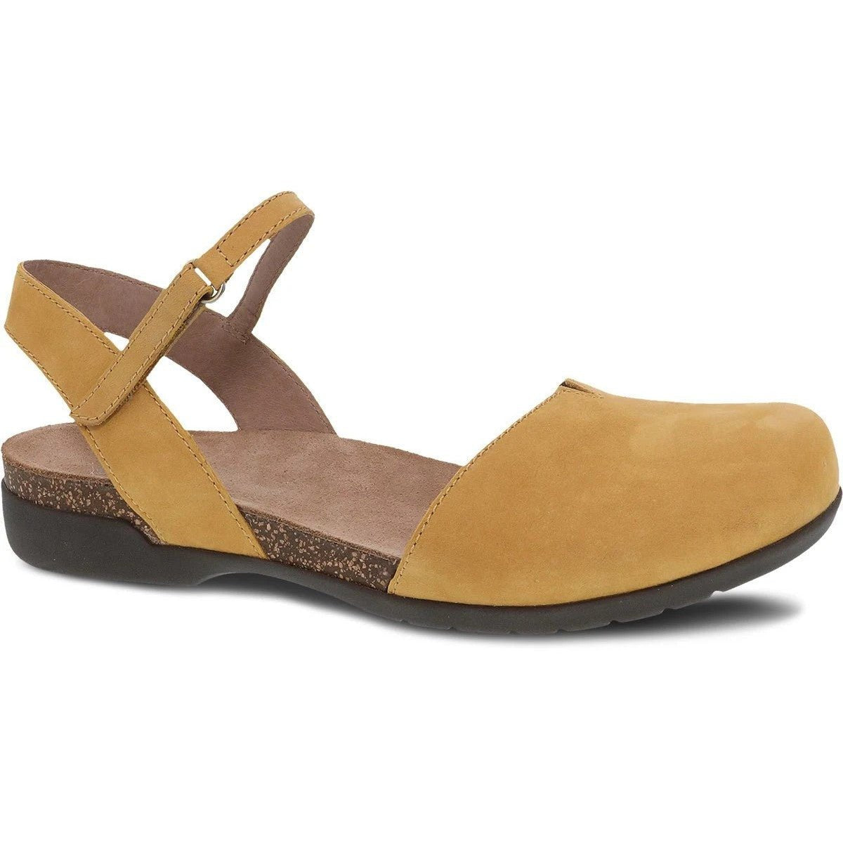 Rowan Milled Nubuck Mustard Birkenstock Midtown