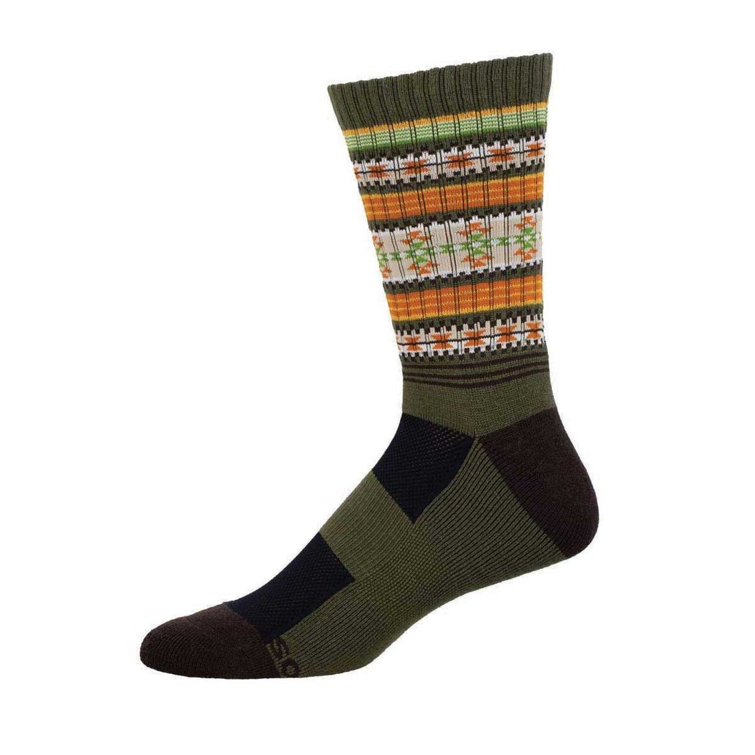Serape | Merino Wool | Men | Green - socks - Socksmith