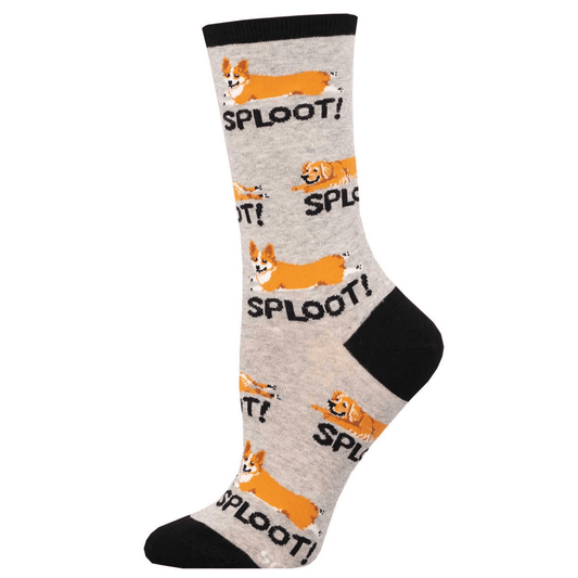 Sploot | Women | Light Gray Heather - Socks - Socksmith
