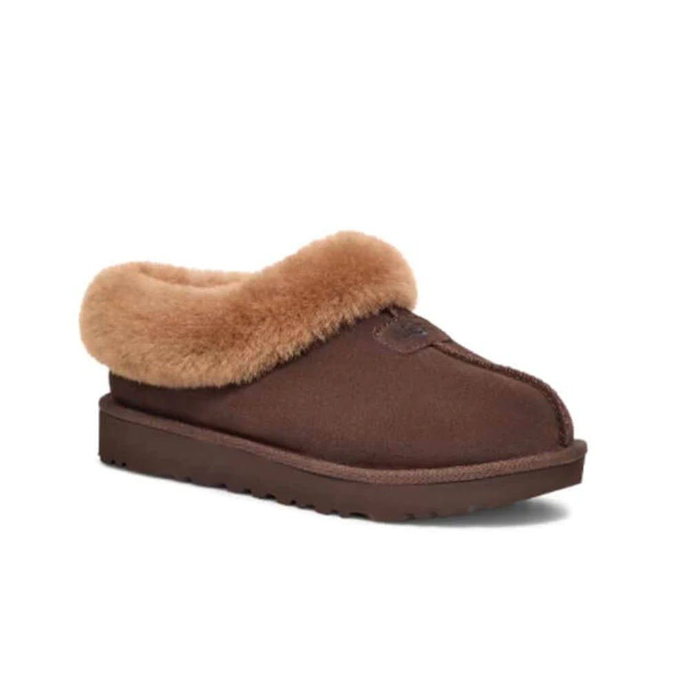 Tazzette | Women | Suede/Sheepskin | Burnt Cedar – Birkenstock Midtown