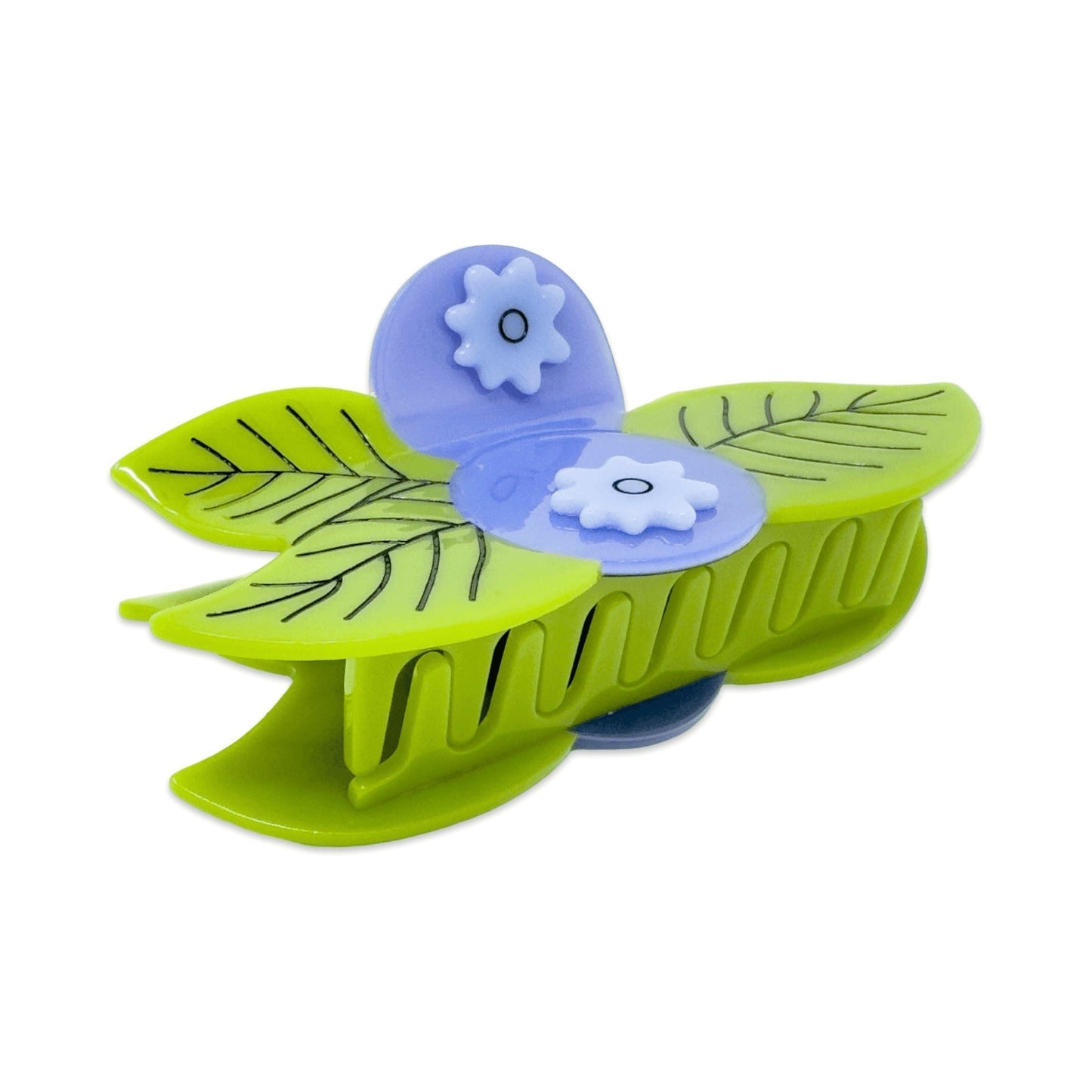 X-Large Blueberry Hair Claw Clip - HAIR - JENNY LEMONS