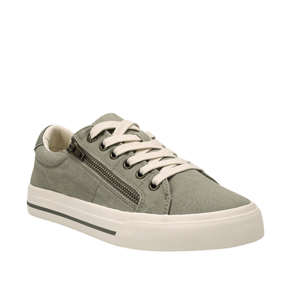 Z Soul | Wide | Canvas | Sage/Olive Distressed