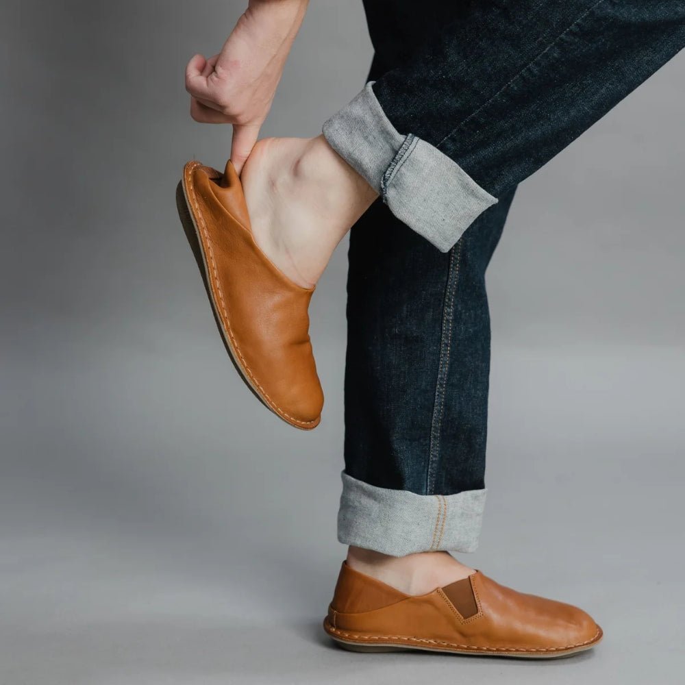 Zuma | Leather | Cognac - shoe - VIBAe