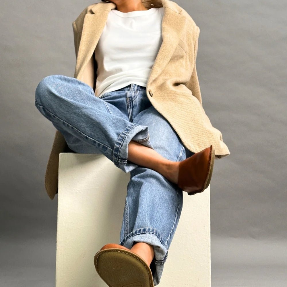Zuma | Leather | Cognac - shoe - VIBAe