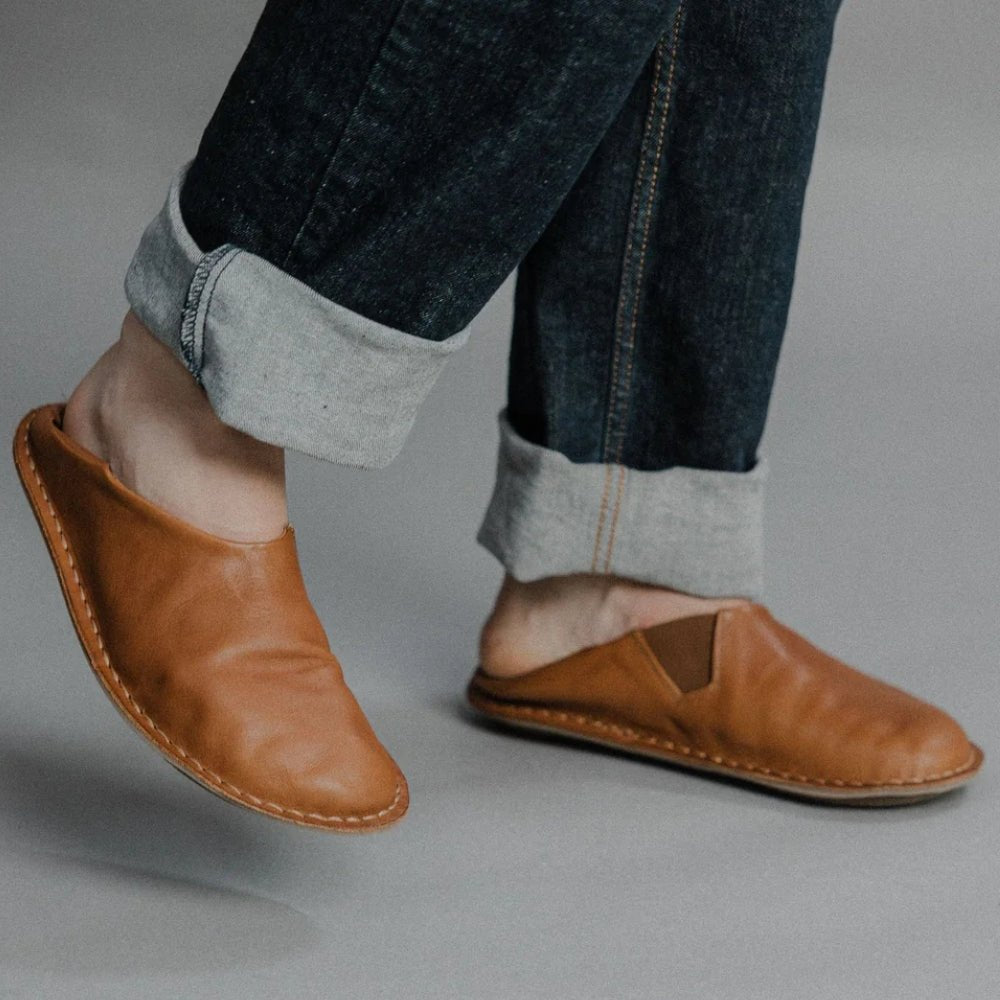 Zuma | Leather | Cognac - shoe - VIBAe