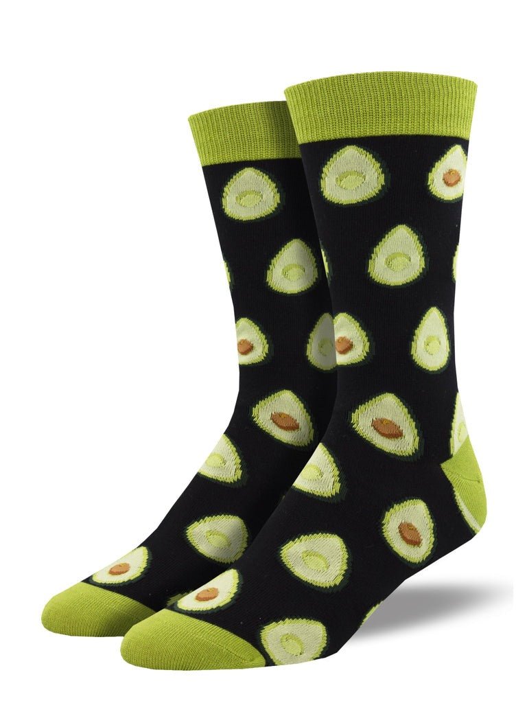 Any Way You Slice It | Bamboo | Men | Black - Socks - Socksmith