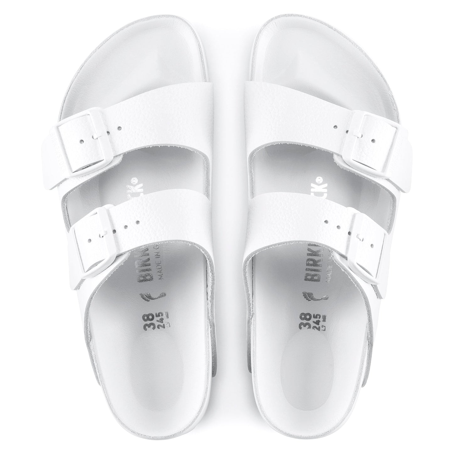 Arizona Exquisite | Leather | White - Sandals - Birkenstock