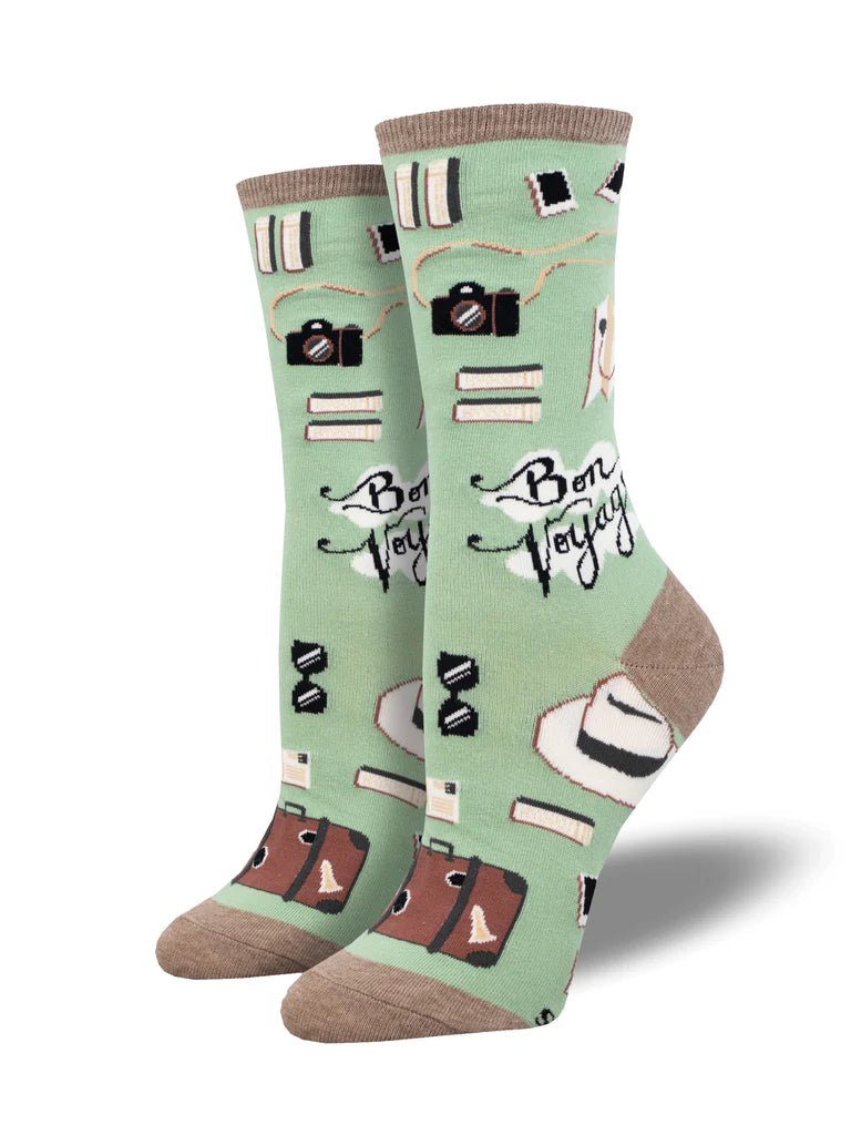 Bon Voyage | Mint - Socks - Socksmith