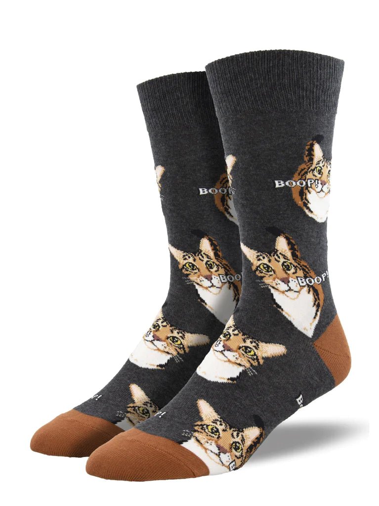 Boop | Charcoal Heather - Socks - Socksmith