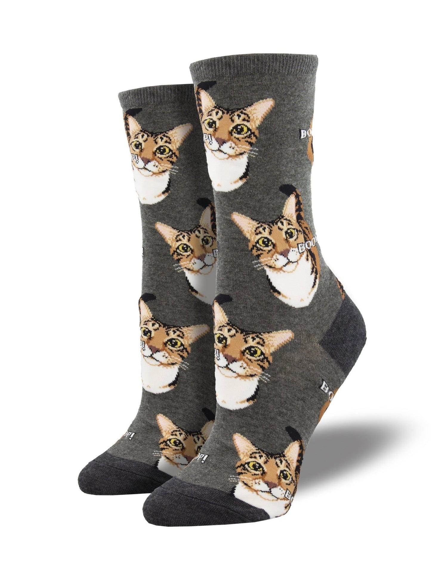 Boop | Gray Heather - Socks - Socksmith