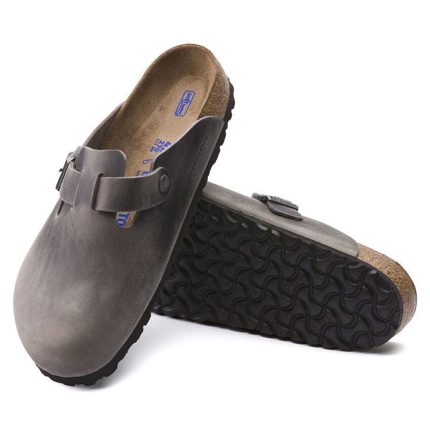 Birkenstock boston iron store oiled leather