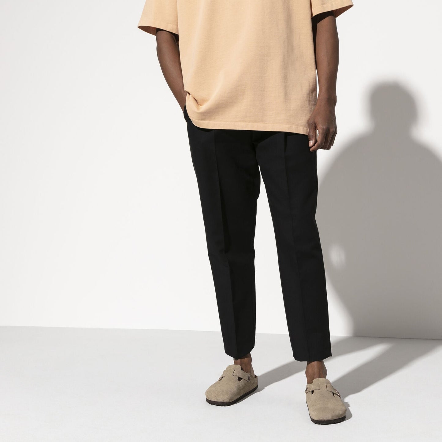 Boston | Soft Footbed | Suede | Taupe - Clog - Birkenstock