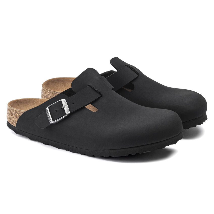 Boston | Vegan | Birkibuc | Black - Clog - Birkenstock