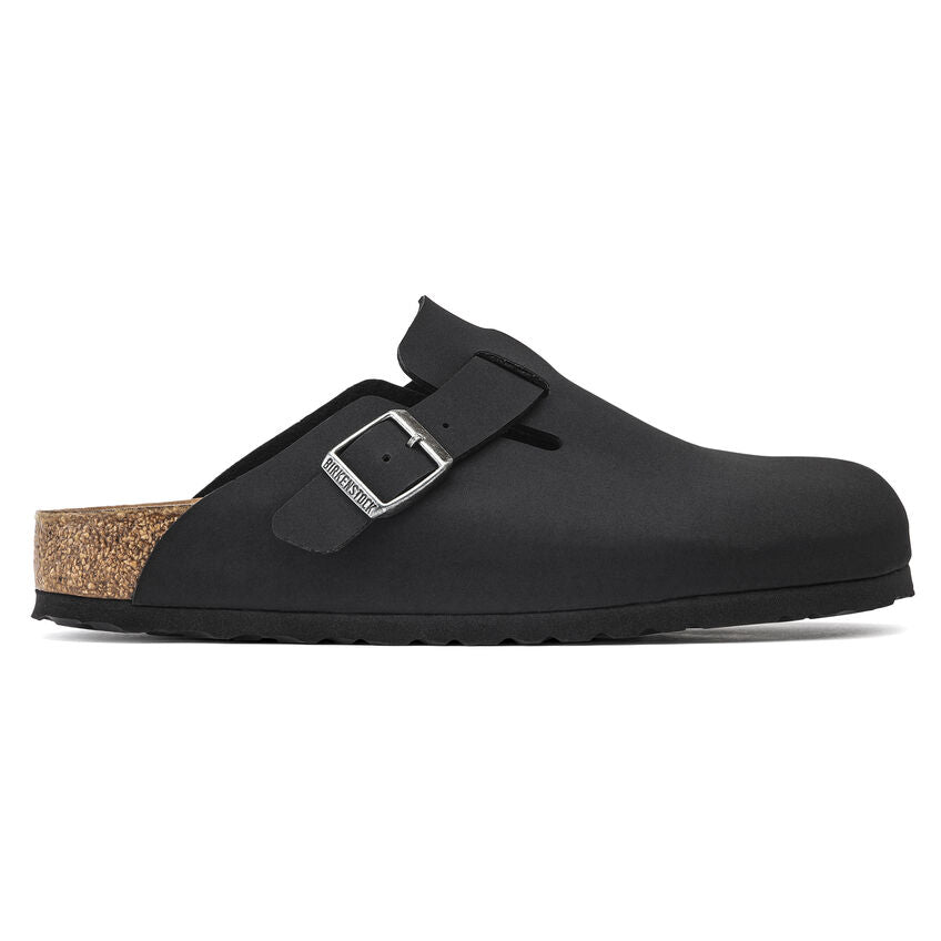 Boston | Vegan | Birkibuc | Black - Clog - Birkenstock