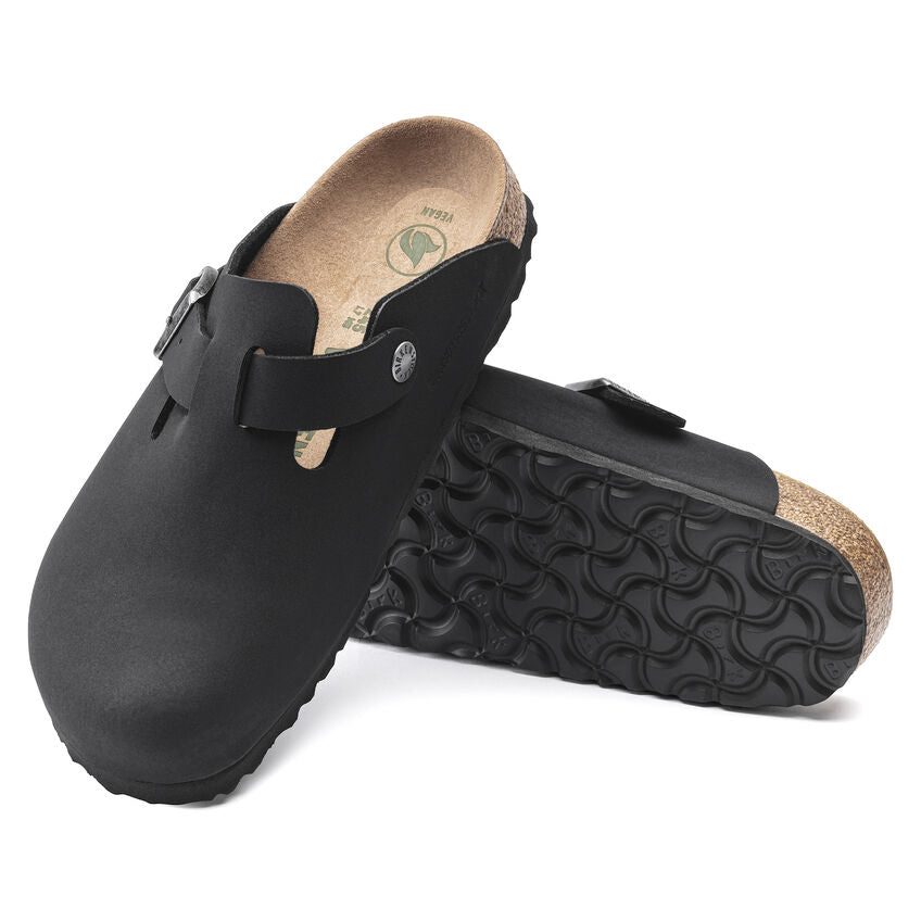Boston | Vegan | Birkibuc | Black - Clog - Birkenstock