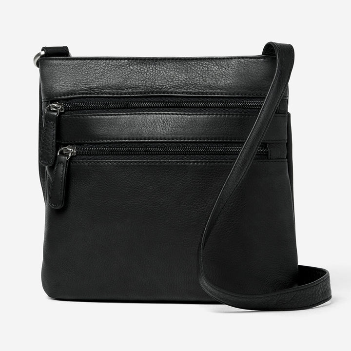 Brooke Triple Zip | Black - Bag - Osgoode Marley