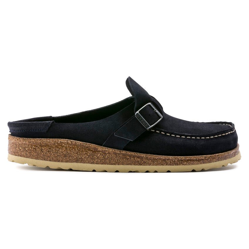 Buckley Ring Buckle | Suede | Night Blue - Clog - Birkenstock
