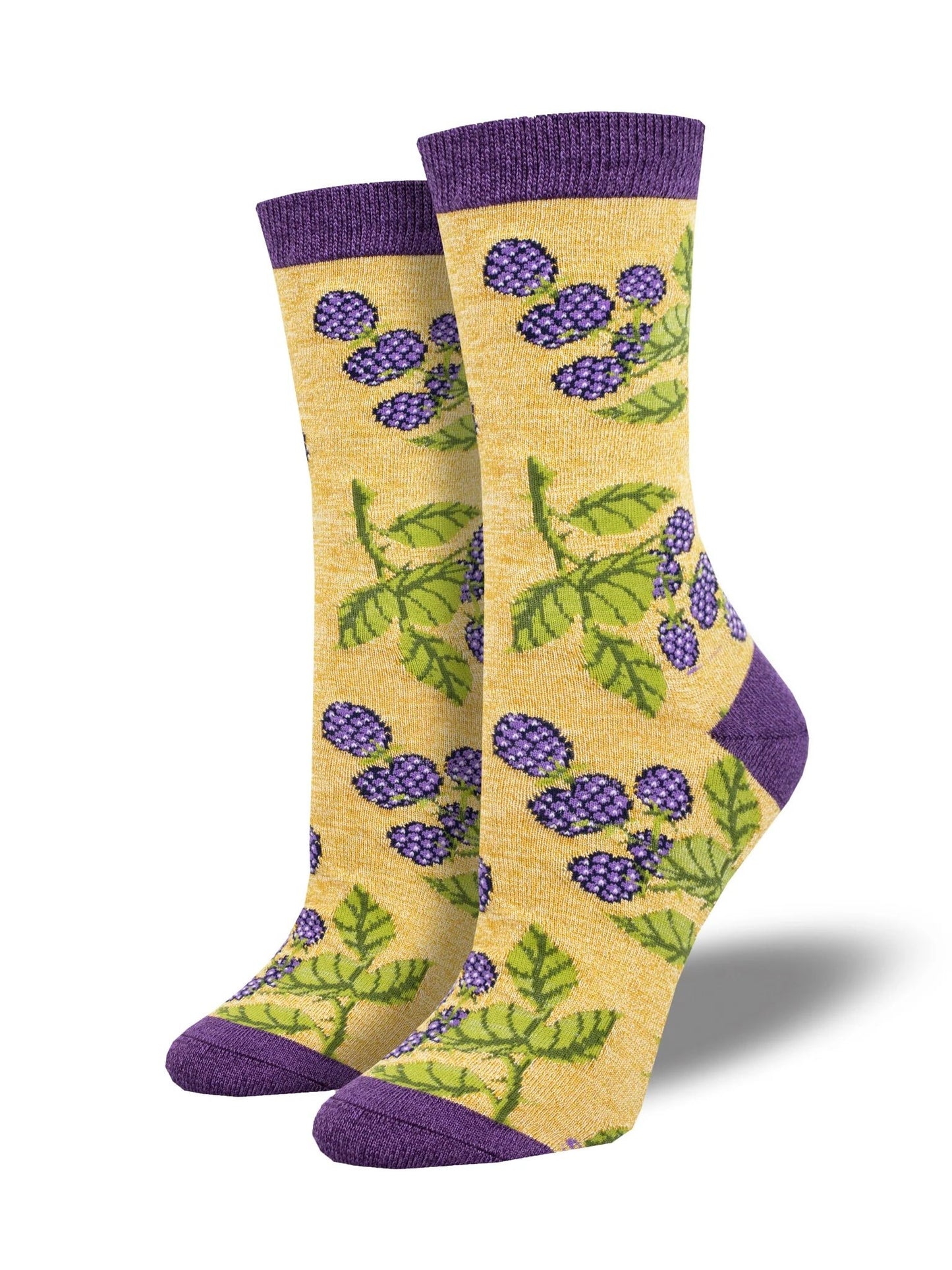 Bunch Of Blackberries | Bamboo | Hemp Heather - Socks - Socksmith