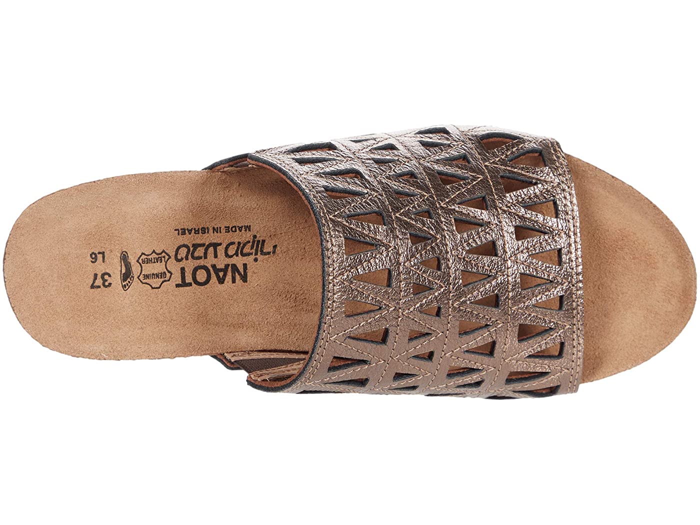 Crown | Leather | Radiant Copper - Sandals - Naot