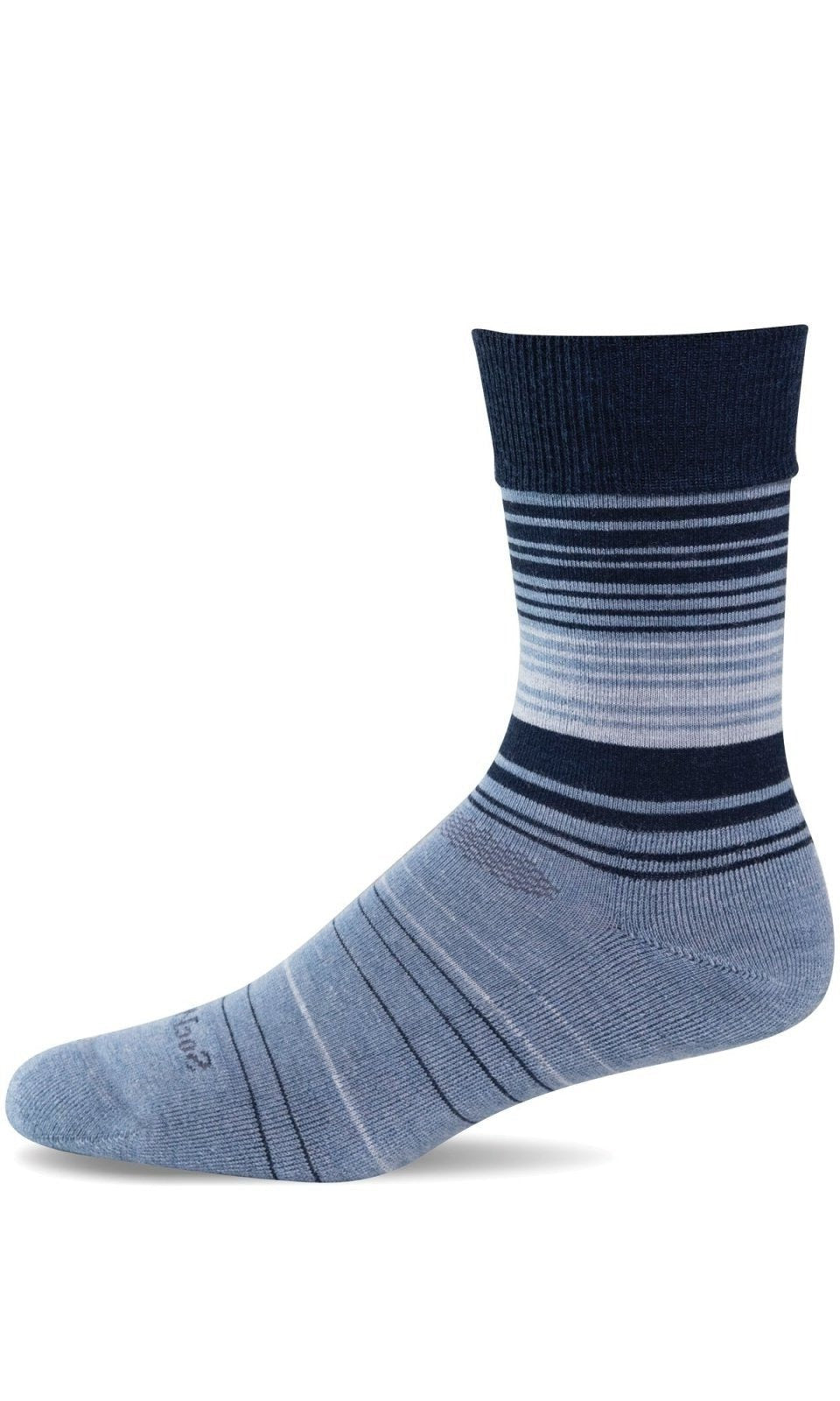 Easy Does It | Women | Navy - Socks - Sockwell