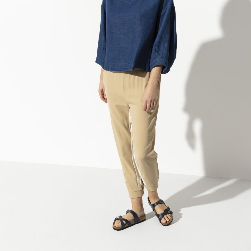 Franca | Oiled Leather | Blue - Sandals - Birkenstock