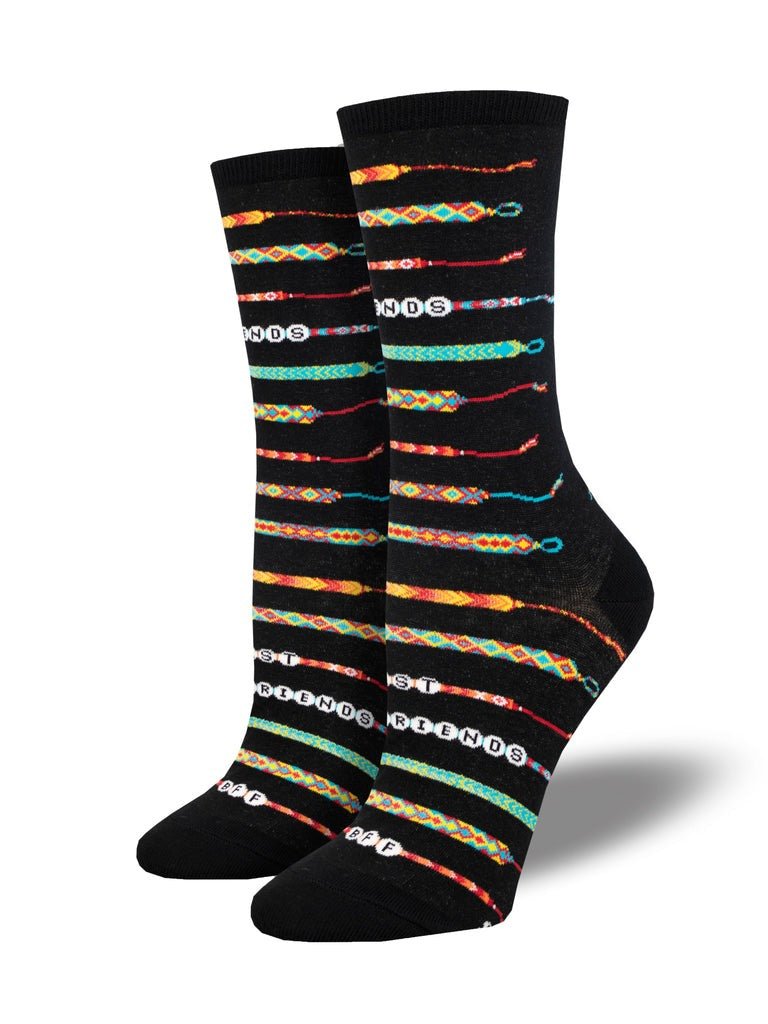 Friendship Bracelet | Black - Socks - Socksmith