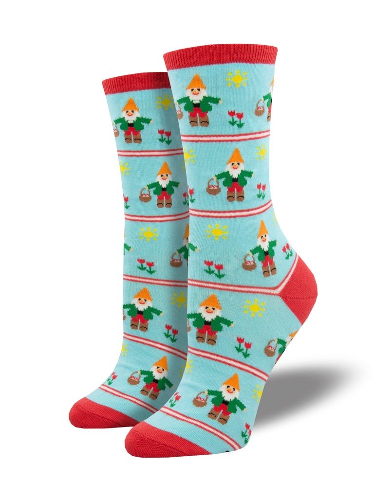 Garden Gnomes | Blue - Socks - Socksmith