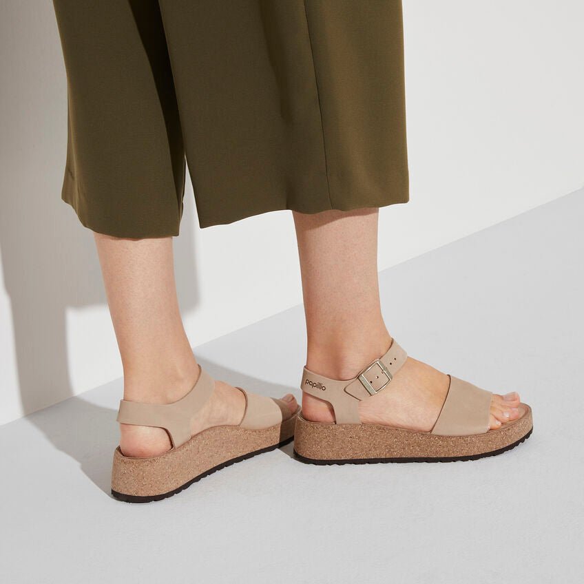Glenda | Nubuck | Sandcastle - Sandals - Birkenstock