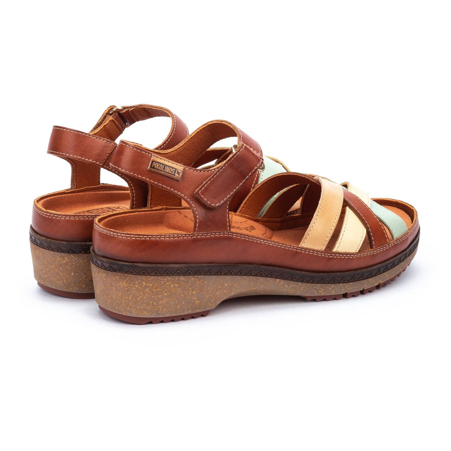 Granada Weave Sandal | Brick - Sandals - Pikolinos