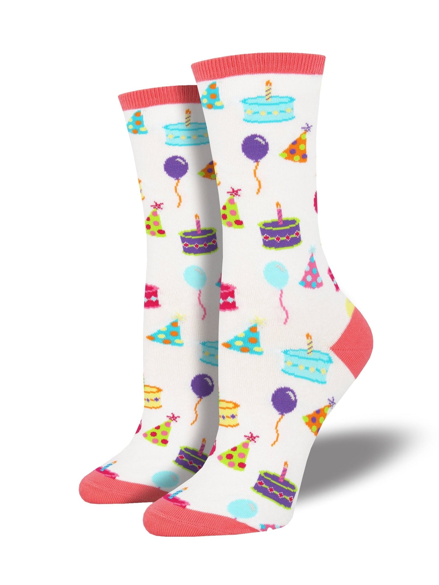 Happy Birthday To You | Women | White - Socks - Socksmith