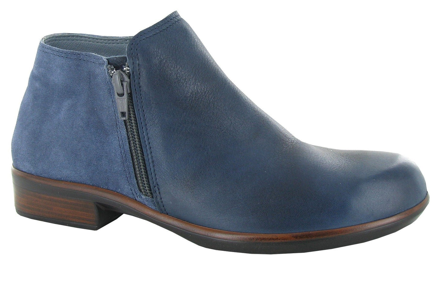 Helm | Ink Leather/Midnight Blue Suede - Boot - Naot
