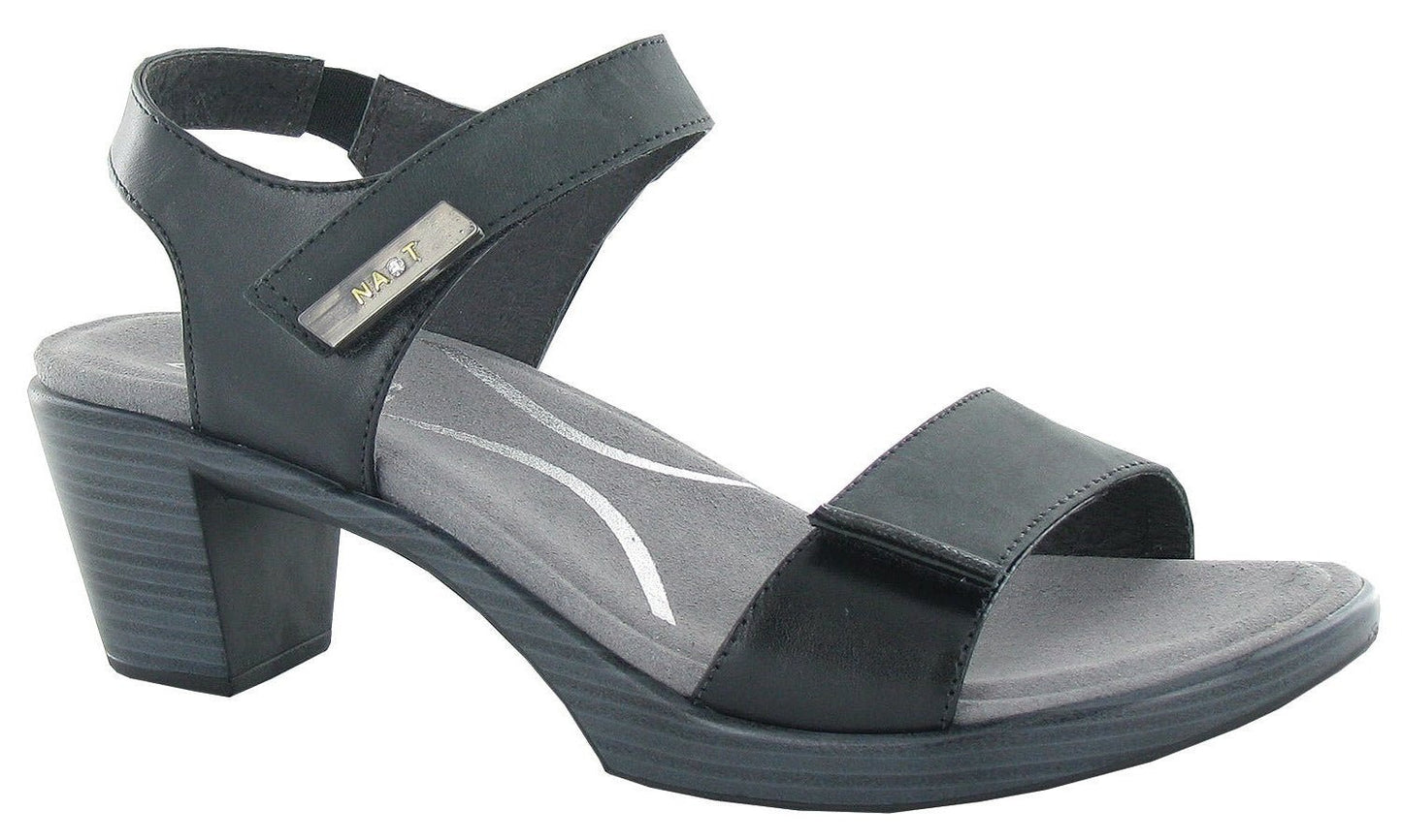 Intact | Oily Coal/Black Raven/Black Luster - Sandals - Naot