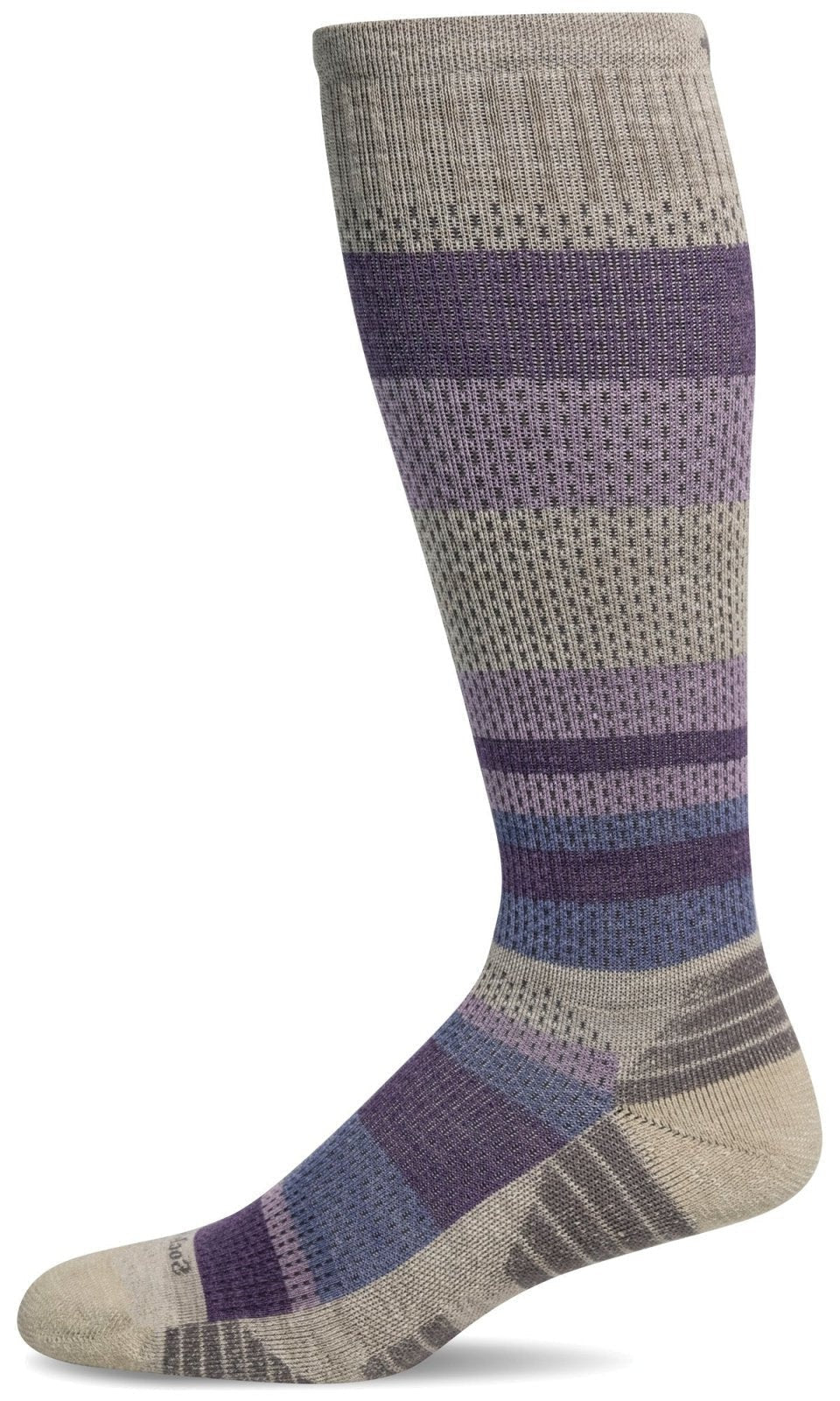 Journey Knee High | Compression | Putty - Socks - Sockwell