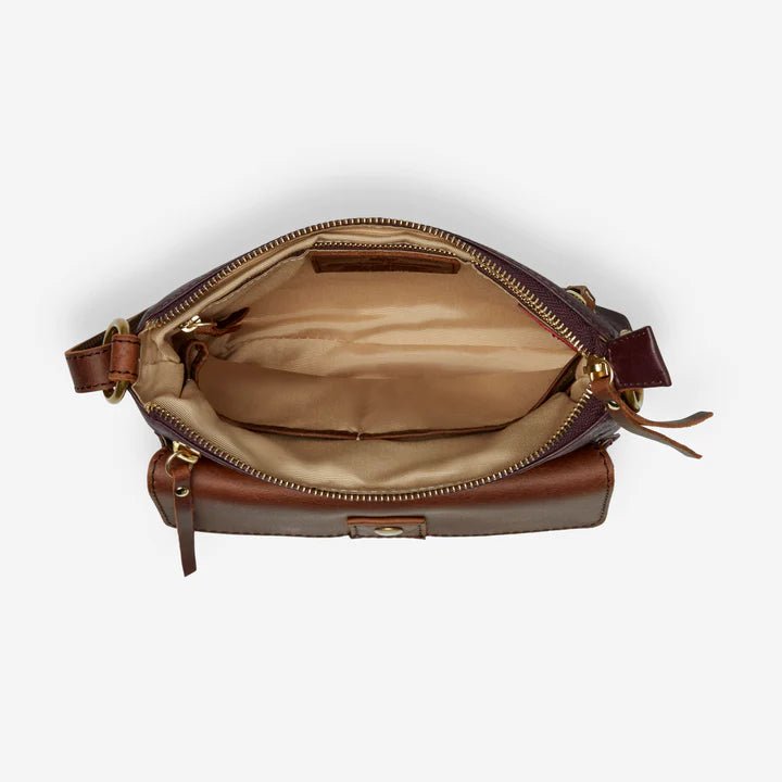 Juliette Small Flap Crossbody | Espresso - Bag - Osgoode Marley