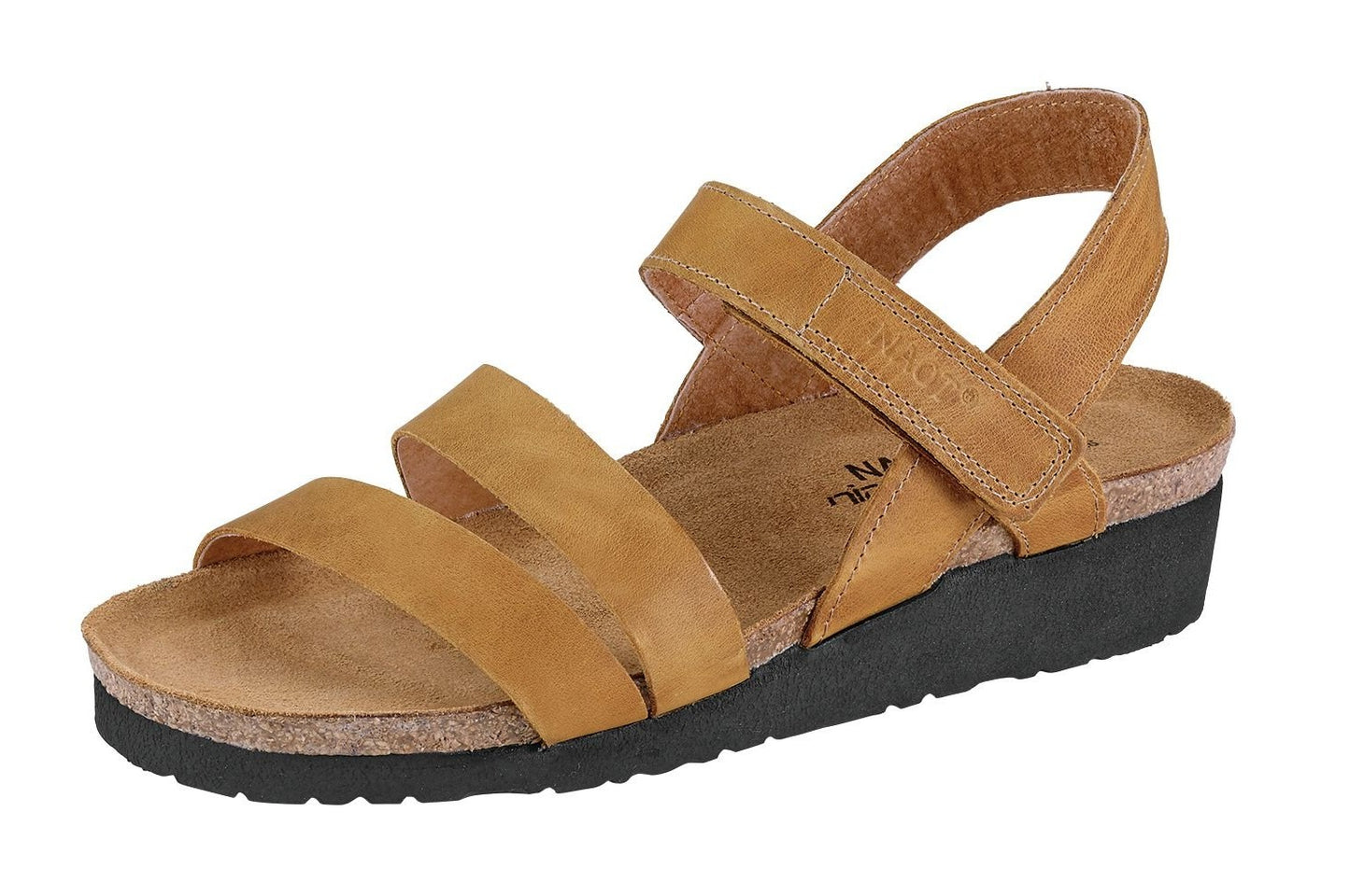 Kayla | Nubuck | Oiley Dune - Sandals - Naot