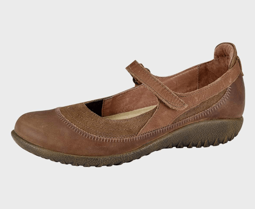 Kirei | Suede | Antique/Saddle/Latte Brown - Shoe - Naot
