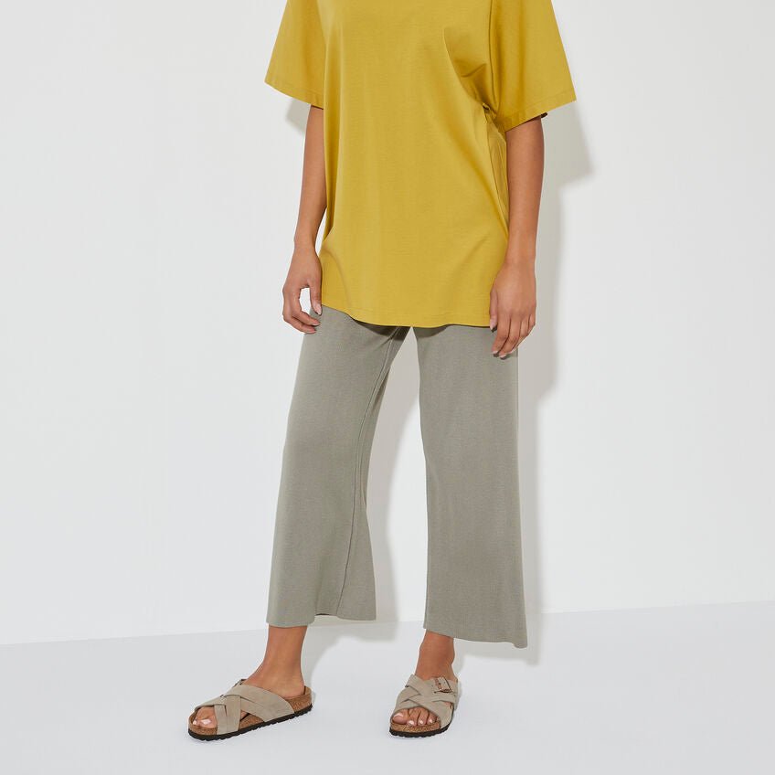 Lugano | Soft Footbed | Suede | Taupe - Sandals - Birkenstock