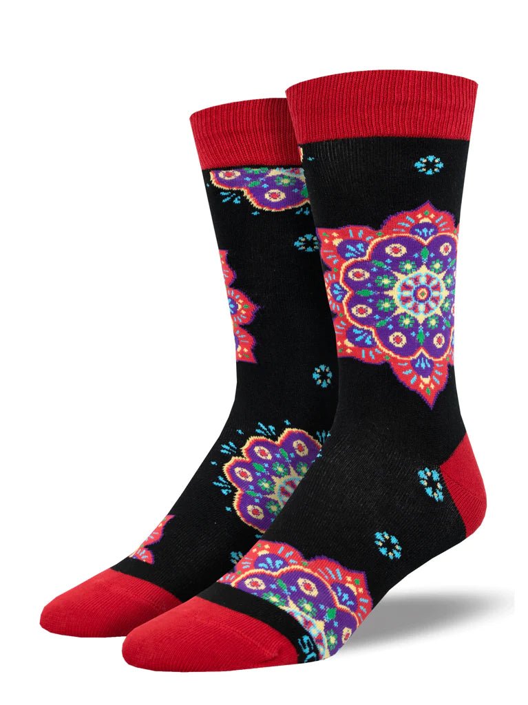 Mandals | Men | Black - Socks - Socksmith