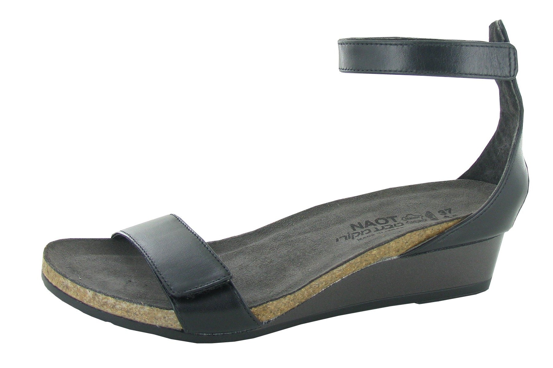 Mermaid Black Raven Leather Birkenstock Midtown