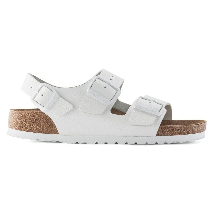 Milano | Leather | White - Sandals - Birkenstock