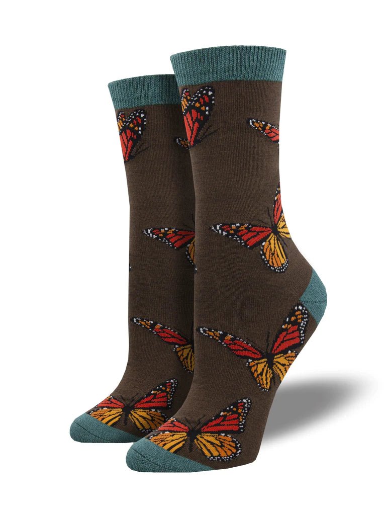 Monarchy | Bamboo | Brown Heather - Socks - Socksmith