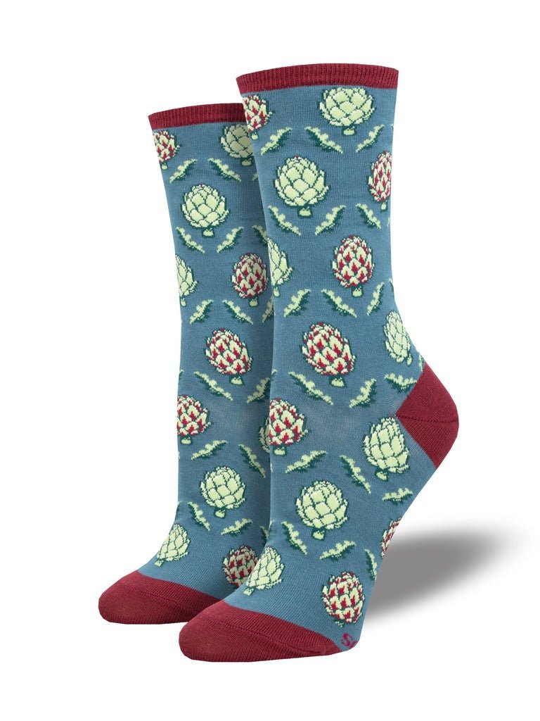 Okie Dokie Artichokie | Blue - Socks - Socksmith