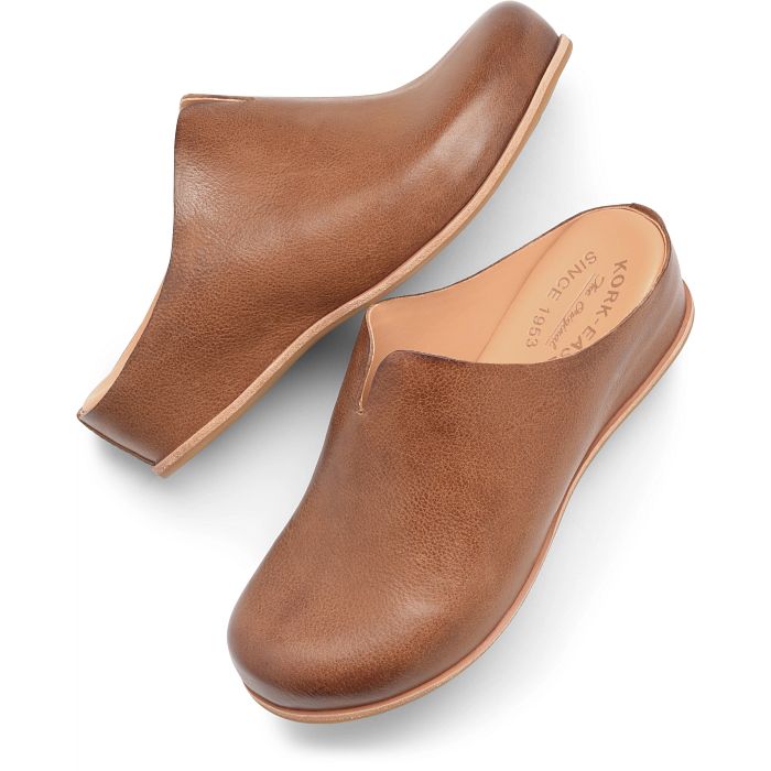 Para | Leather | Brown Terra - Clog - Kork-Ease