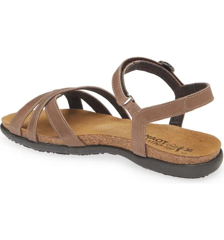 Patricia | Nubuck | Oily Bark - Sandals - Naot