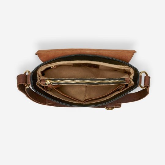 Phoebe Flap Bag | Olive - Bag - Osgoode Marley